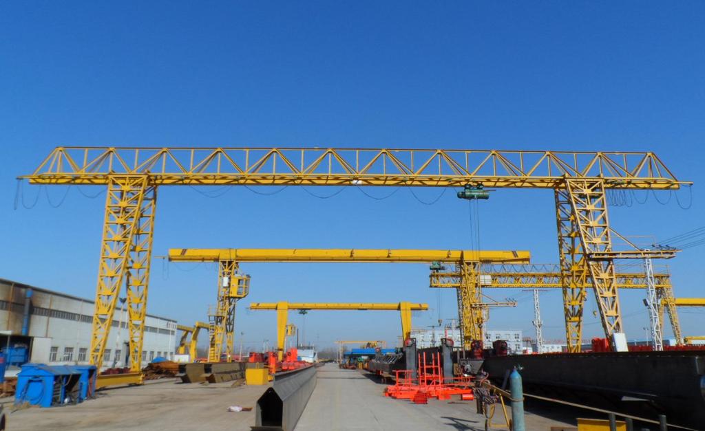 truss type gantry crane small size and light duty, strong in wind resistance, simple structures, easy to install ans maintenance.