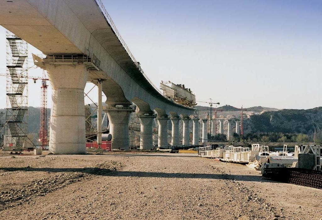 MAURER Pot Bearings TGV viaduct at Avignon, France building regulations approved quality supervised world-wide proved Economical due to its simpleconstruction method.