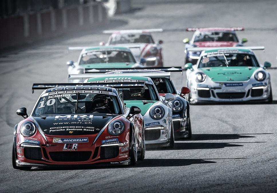 Porsche Carrera Cup Germany. The ability to call on superlative sports performance in the exact tenth of a second it s required. Whether it s in the corner, on the straights or in the chicane.