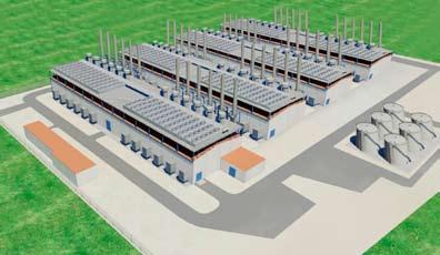Avariireservjaamad 1 ja 2 Joonis 82. Avariireservjaamade 3D mudelid Avariireservi suuruse vajaduseks arvestatakse elektrisüsteemi suurima tootmisseadme võimsusega.