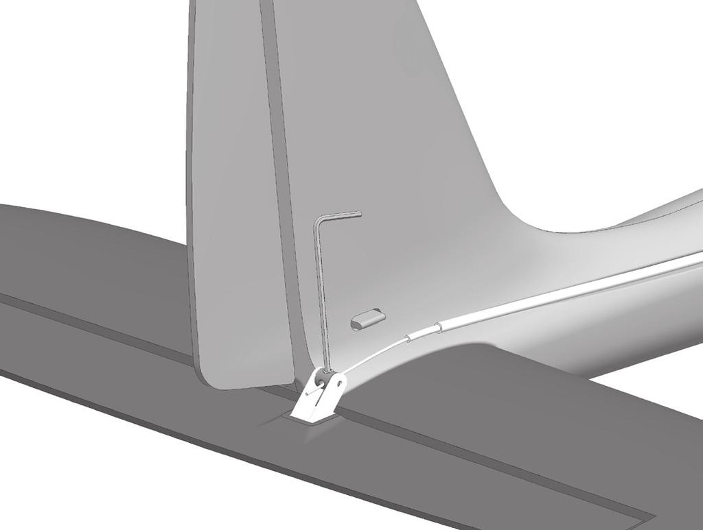 Installing the Receiver: Using Velcro or double sided servo tape mount your receiver in the fuselage just slight aft of center in the canopy opening of the fuselage route the antennas as specified by