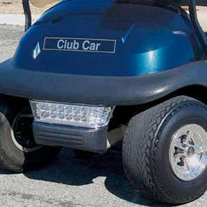 Headlights & Tail Lights Our Club Car Light Kits are a must for those who drive their carts in low light conditions.