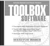 Enhanced Easy-Stop TM Trailer ABS Diagnostic Tools TOOLBOX TM Software Figure 1-12: TOOLBOX TM Software Meritor WABCO TOOLBOX TM Software is a PC-based diagnostic program.
