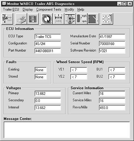 Main Screen Figure 2-1: Main Screen This screen provides icon and pull-down menu task selections.