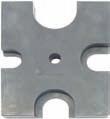 KL-0095-1 Stripper Plate, Size 2 KL-0095-1 For pressing on and pressing off bearings; for example, on rear