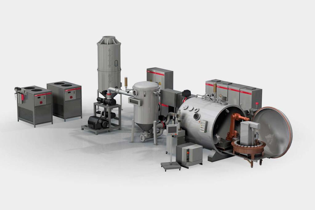Examples of thermal spray coating systems ChamPro In the ChamPro plasma or wire arc spray systems, the spray process runs under a controlled atmosphere.