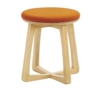 Balance Stool Designer: Catherine Hawcroft Compact and sturdy, but with an elegant footprint and low centre of gravity, all elements of this simple structure work together in perfect balance.
