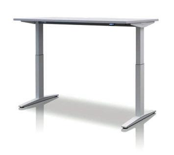 Ratio Sit-Stand Desk The Ratio height-adjustable desk enables a smooth transition between sitting and standing.