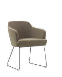 Keyn Chair Group, Cantilever Base, No Arms