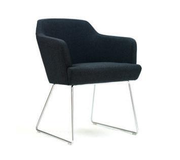 Jetty Meeting Chair, Wire Base Designer: Jim Wright Tailored to a level of perfection synonymous with that of a Savile Row suit and with understated quality in the detail, Jetty provides a subtle nod