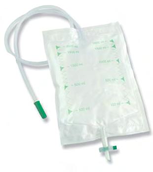 B Braun Urimed Overnight Bag An overnight 2 litre capacity urine drainage bag with easy to read measurement markers.