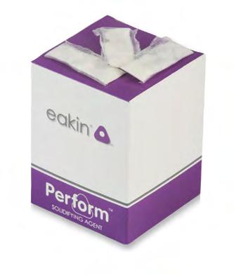 Eakin Perform Perform solidifying agent will help your patients rest easy.
