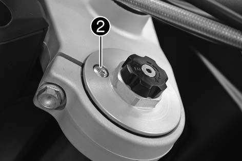STANDARD ADJUSTMENT: Turn adjusting screw clockwise as far as it will go. Turn 15 clicks in a counterclockwise direction.