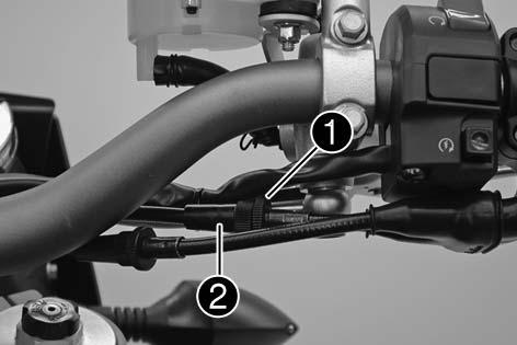 Make sure that the throttle grip will return to the idle position automatically once you let go of it.