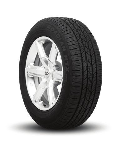 SUV / LIGHT TRUCK PATTERN CODE // RH5 HIGHWAY TERRAIN The Roadian HTX RH5 includes a V-shaped directional pattern design which provides high performance grip on any road surface.