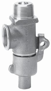 157 128 Series 372 Frost Proof Drain Valve Used on aboveground storage tanks for draining condensation or water from the bottom of the tank. The lock bonnet doubles as the wrench. Fig.