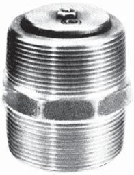 0 lbs 571S 4" x 4" x 2 7 /16" height 3.0 lbs 1 ½ offset, with 1½ NPT threads. Used when the dispenser, suction stub or dispenser box has not been aligned correctly. Cast iron e-coated.