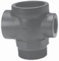 Body cast iron (epoxy coated) Cage brass O-ring Buna-N Extractor Pipe Cap Used as a cover for the extractor/ float vent valve overfill system.