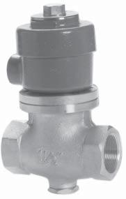 By-Pass Valves and Anti-Syphon Valves 174 174AL By-Pass Valve Used in applications where pressure control is needed such as by-passing a pump in order to reduce the pressure at the outlet.