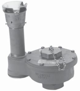 Blocked airways can cause structural deformation of the tank. Updraft Vent Open vent used on underground and aboveground tanks for motor fueling.