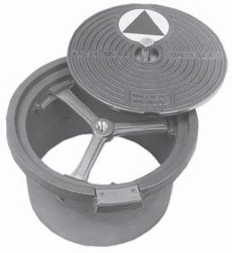 Manholes 318L & 418L Series Lightweight Manhole A lightweight, large diameter cover that is as strong as steel and reasonably priced. For use on service station drives. Meets H-20 load requirements.