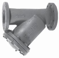 Line Strainers 285 Series Line Strainers Bottom Clean-Out Y-type strainer used in pipelines to filter debris from flowing into and damaging equipment such as a pump or a meter.