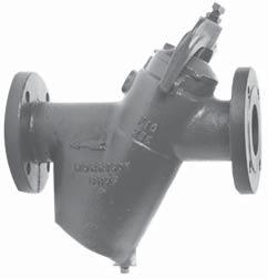 0 286 Series Line Strainers Top Clean-Out Y-type strainer used in pipelines to filter debris from flowing into and damaging equipment such as a pump or a meter.