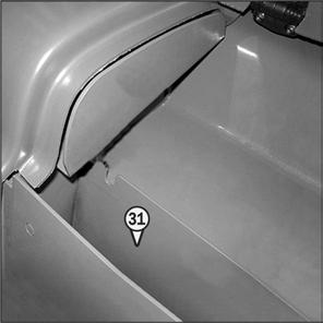 front low beam G - Right front high beam H - Right front sidelight 33