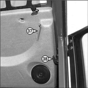 35 - INCLINOMETER Enables the operator to check that the telescopic handler is in a
