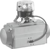 Electro-pneumatic positioner GEMÜ 4221 Combi