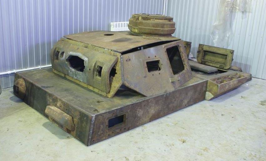 big bunch of parts, bought the back of a Stug III Ausf. B and will rebuild a Panzer III.