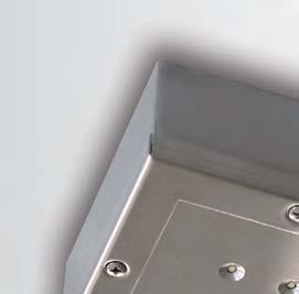 SN 804 D LED 60 Dimensions (mm) L=120, H=120, D=60 For wall or ceiling mounting Cover: