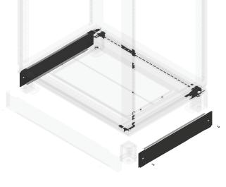Enclosures - NEMA 12 Side Panels sold separately Plinth Plinths install under enclosure for additional cable entry space and/or access Adds 4 (100mm) or 8 (200mm) to overall enclosure height.