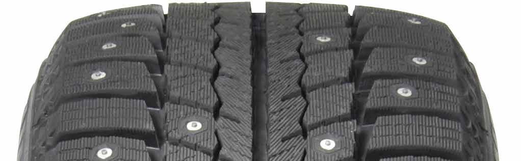 wd52 STUDDABLE WINTER LT, CUV AND SUV Drive with Confidence when the Snow Flies. Wide interconnected V-shape pattern grooves expel water and slush for excellent traction on winter roads.