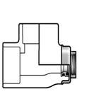 Sprinkler Head Tee - Brass Thread Insert Style Socket x Socket x FIPT (continued) 4202-156 1-1/4X1X1/2 15 0 076 23.65 4202-166 1-1/4X1/2 15 0 076 23.65 4202-199 1-1/2X1-1/4X1/2 10 0 076 31.