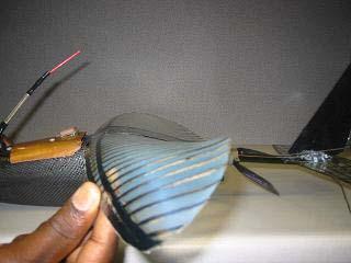 The washout effect also reduces the induced drag on the wing tips of the wing and creates a higher lift to drag ratio.