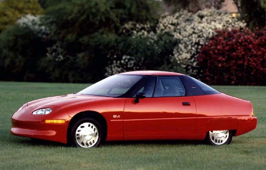 Example GM EV-1 (1996-1999) vehicle: 1400 kg,