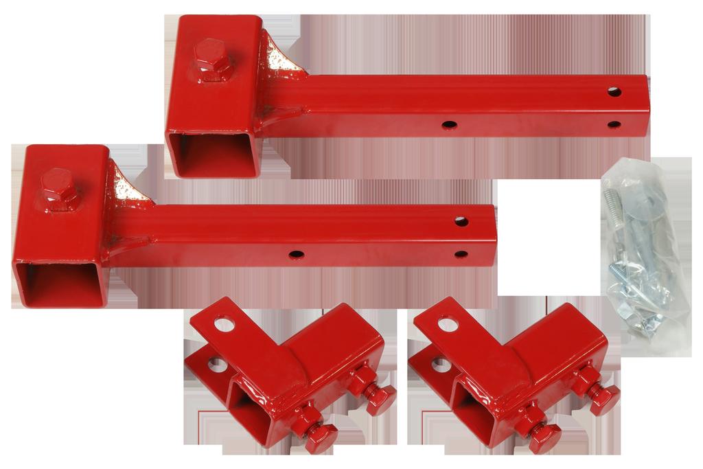 Mustang Brackets Mustangs can be mounted in the front with our standard 16 mounting arms if