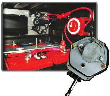TC24-KIT Trailer or Refrigerated Kit includes the dual nose box, all cables and harnesses, a selector switch, a trail charger unit that is factory installed inside of a new molded plastic battery box