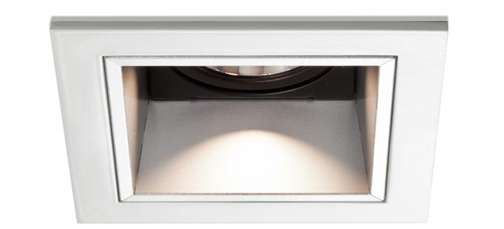 483 Downlight 4 Lensed Architectural series lensed downlight with multiple trim options.