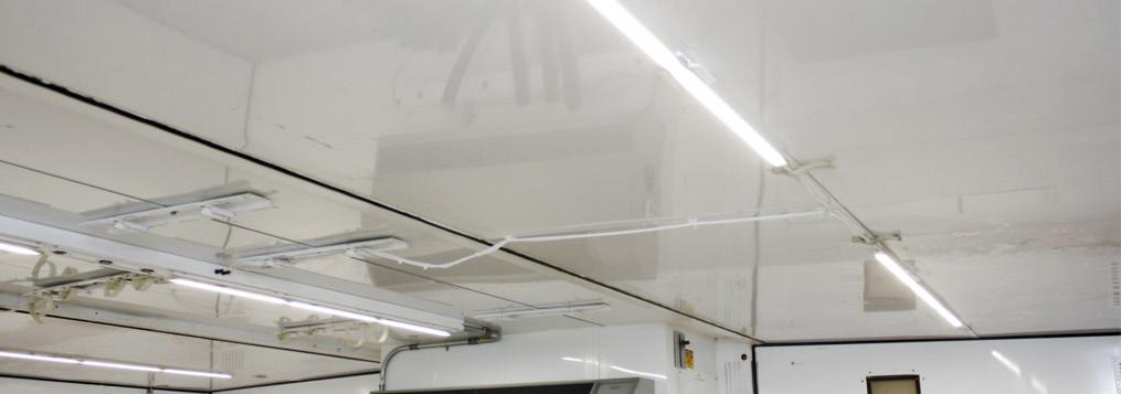 LINEAR FIXTURES LumaStream s low profile fixture line trims down traditional lighting
