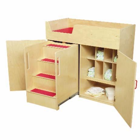 Accommodates all basic kitchen functions into one convenient play center.
