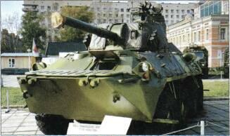8x8VEHICLES Above: 120mm 2S23 self-propelled gun/mortar system