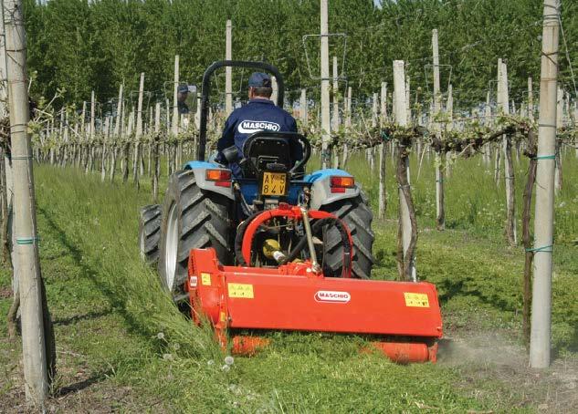 LIGHT DUTY FLAIL MOWER BARBI The Barbi Flail Mower is a light duty model, designed for use on compact tractors from 0 to hp and is typically used for amenity and gardening applications.