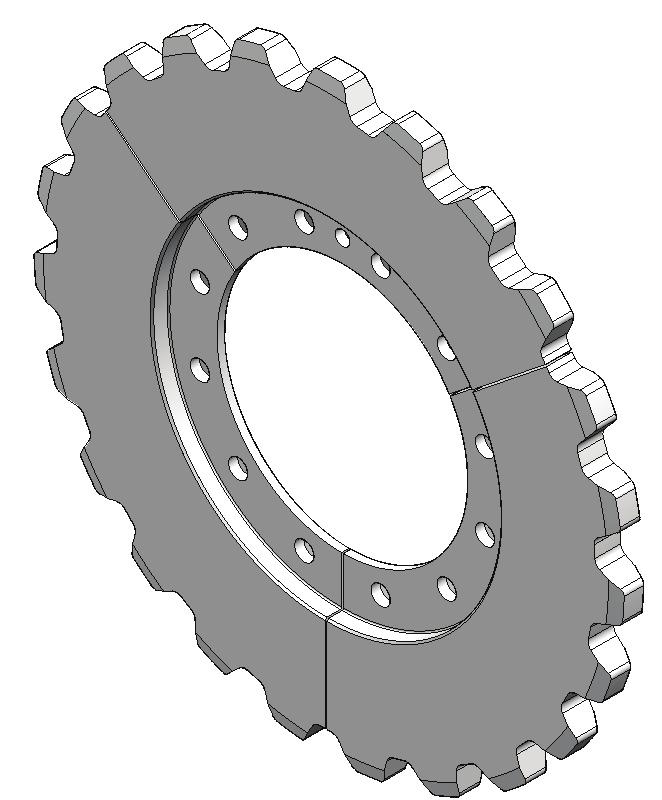 Where traction wheels are not useable a excellent alternative may be the Chainsaver Rim Sprocket offering many of the advantages of