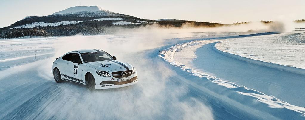 AMG Driving Academy On Ice 2018