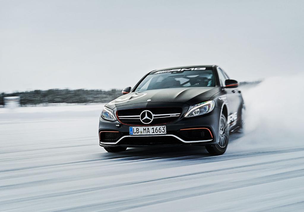 AMG Ice Taxis. 20 Get in and buckle up! The AMG Ice Taxis are the ultimate vehicles on ice and snow.