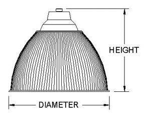 75 Flat Acylic (F) For 12",16" and 22" Belly (B) For 12" SBS H Conical (C) For 12" SBS H = 1.1" For 16" SBM H = 1.5" For 22" SBL H = 2.0" 3.