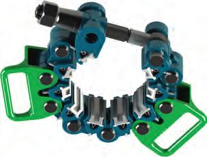 RIG FLOOR EqUIPmENT Safety Clamps A-mP-Clamp 7K ELEVATORS TYPE A-MP SERIES Type Range P/N* Required # of Links Weight A-mP-S 2.7/8 4.