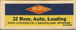1931- "BULLSEYE" Non-Corrosive "LUBALOY" Issues RA-l.22 REM. AUTO.